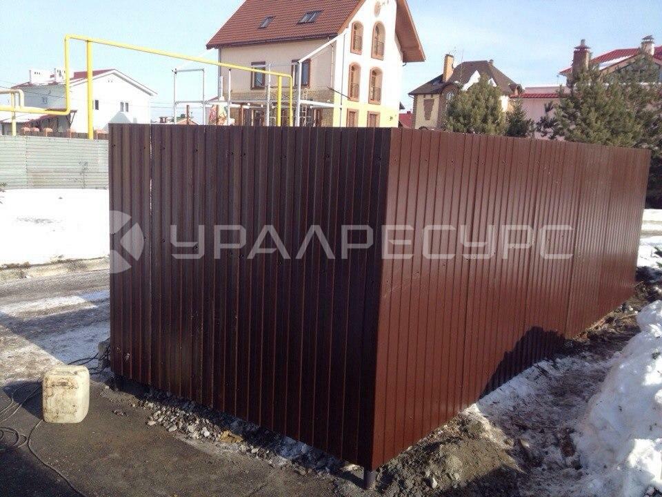 Ограждение контейнерной площадки